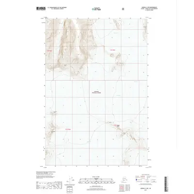 2017 Map of Juneau C-2 NE, 2017 Print