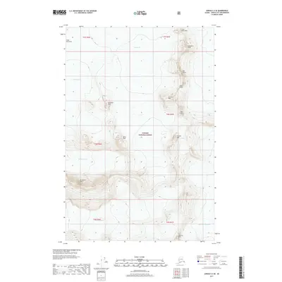 2017 Map of Juneau C-2 SE, 2017 Print