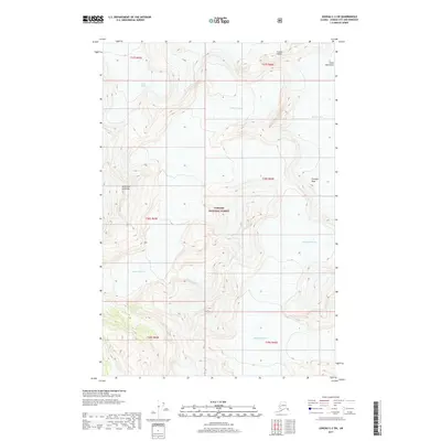 2017 Map of Juneau C-2 SW, 2017 Print
