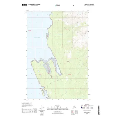 2017 Map of Juneau C-3 NW, 2017 Print