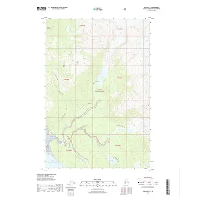 2017 Map of Juneau C-3 SE, 2017 Print