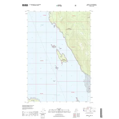 2017 Map of Juneau C-3 SW, 2017 Print