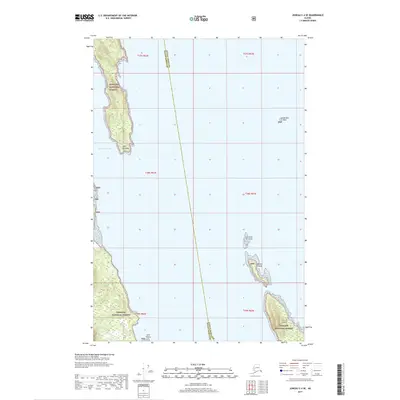 2017 Map of Juneau C-4 SE, 2017 Print