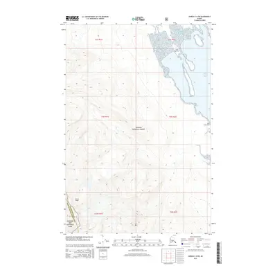 2015 Map of Juneau C-4 SW, 2015 Print