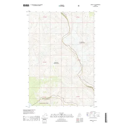 2017 Map of Juneau C-5 SE, 2017 Print