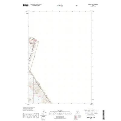 2017 Map of Juneau D-1 NW, 2017 Print