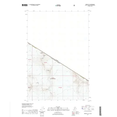 2017 Map of Juneau D-1 SE, 2017 Print