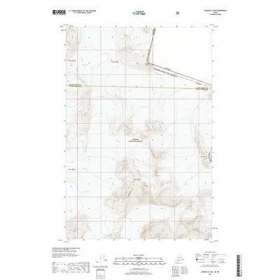 2017 Map of Juneau D-2 NE, 2017 Print