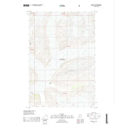 2017 Map of Juneau D-2 SE, 2017 Print