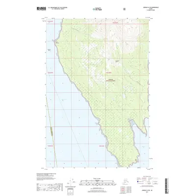 2017 Map of Juneau D-4 SE, 2017 Print