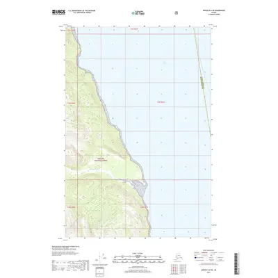 2017 Map of Juneau D-4 SW, 2017 Print
