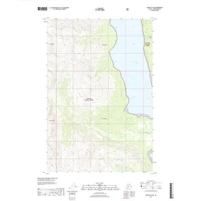 2017 Map of Juneau D-5 NE, 2017 Print