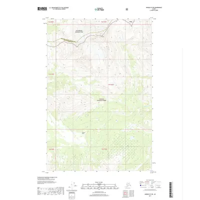 2017 Map of Juneau D-5 SW, 2017 Print