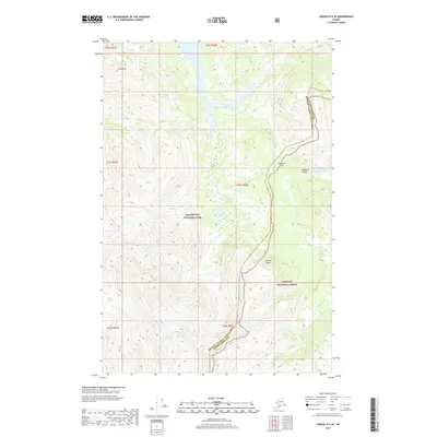 2017 Map of Juneau D-6 SE, 2017 Print