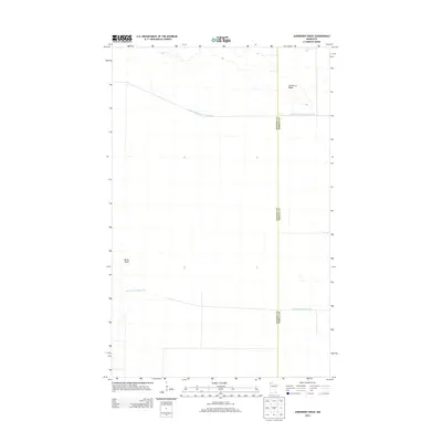 2013 Map of Juneberry Ridge, 2013 Print