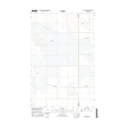 2016 Map of Juneberry Ridge, 2016 Print