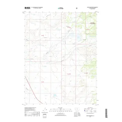 2019 Map of Juniata Reservoir, 2019 Print