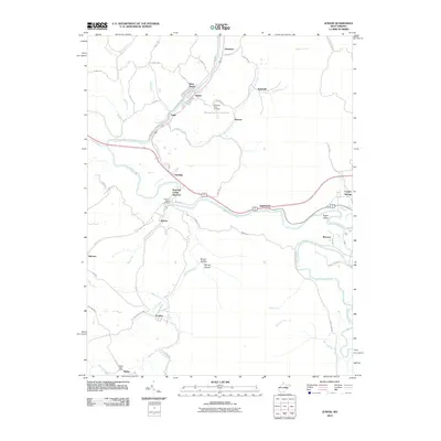 2010 Map of Junior, 2010 Print