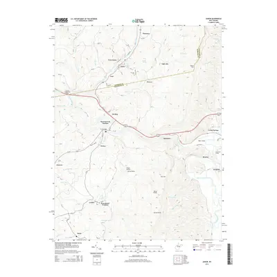 2014 Map of Junior, 2014 Print