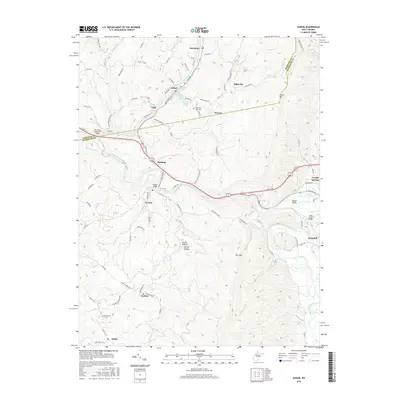 2016 Map of Junior, 2016 Print