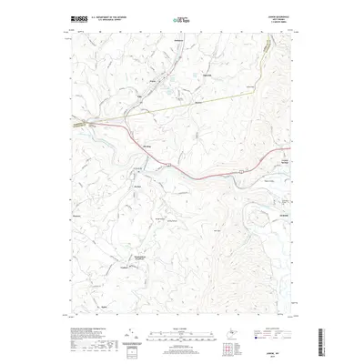 2019 Map of Junior, 2019 Print