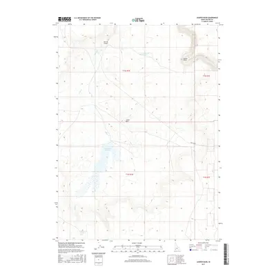 2017 Map of Juniper Basin, 2017 Print