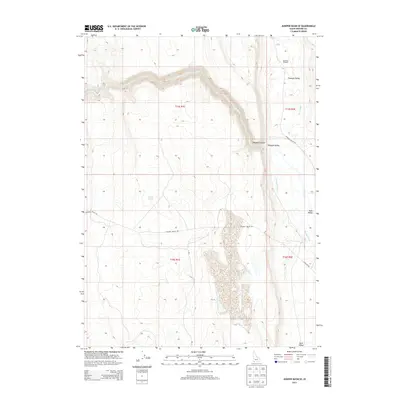2013 Map of Juniper Basin SE, 2013 Print