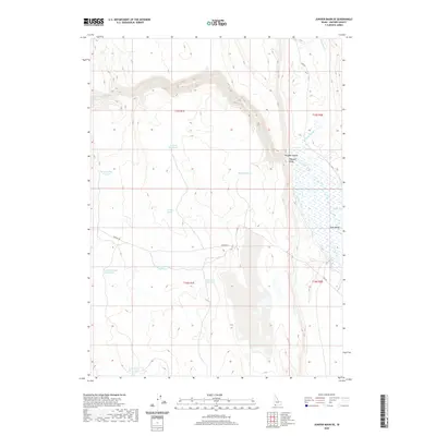 2020 Map of Juniper Basin SE, 2020 Print