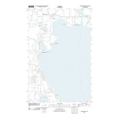 2011 Map of Juniper Beach, 2011 Print