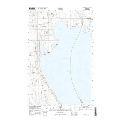 2017 Map of Juniper Beach, 2017 Print