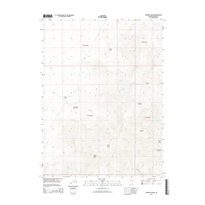 2014 Map of Juniper Canyon, 2014 Print