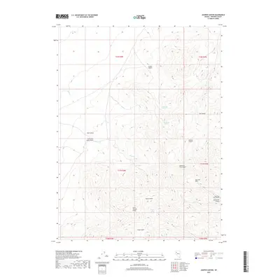 2018 Map of Juniper Canyon, 2018 Print