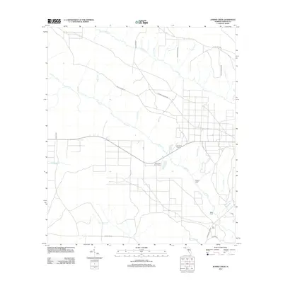 2012 Map of Juniper Creek, 2012 Print