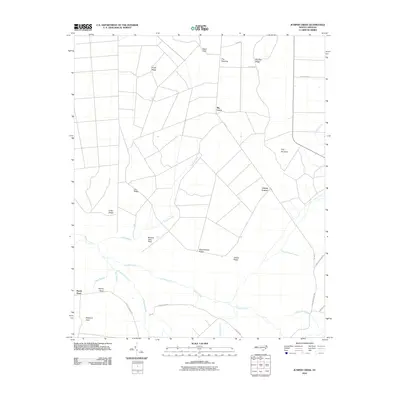 2010 Map of Juniper Creek, 2010 Print