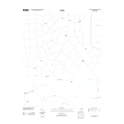 2013 Map of Juniper Creek, 2013 Print