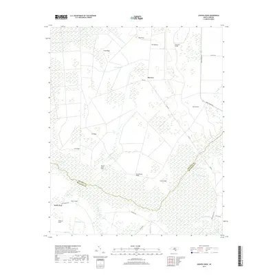 2019 Map of Juniper Creek, 2019 Print