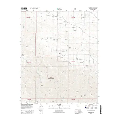 2015 Map of Juniper Hills, 2015 Print