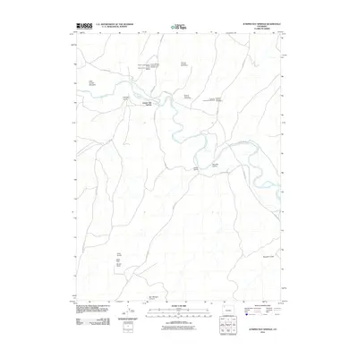 2010 Map of Juniper Hot Springs, 2010 Print
