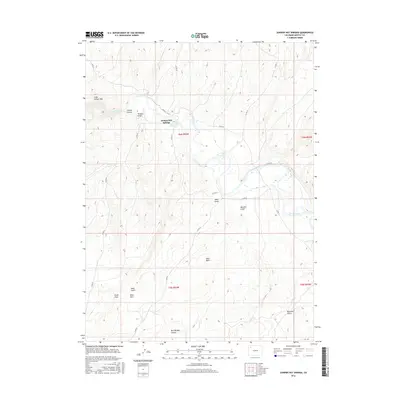 2016 Map of Juniper Hot Springs, 2016 Print