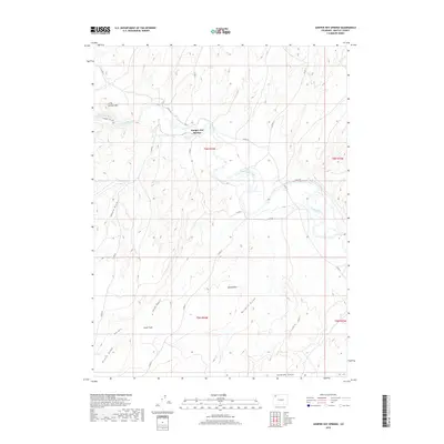 2019 Map of Juniper Hot Springs, 2019 Print