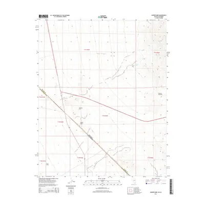 2014 Map of Juniper Mine, 2014 Print