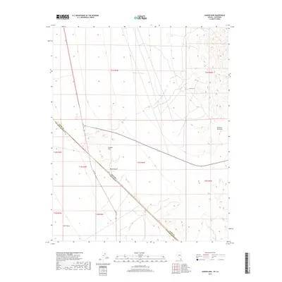 2018 Map of Juniper Mine, 2018 Print