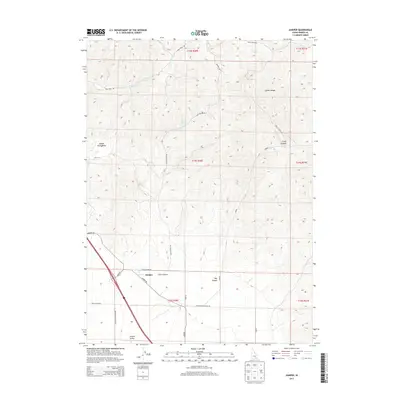 2013 Map of Juniper, 2013 Print