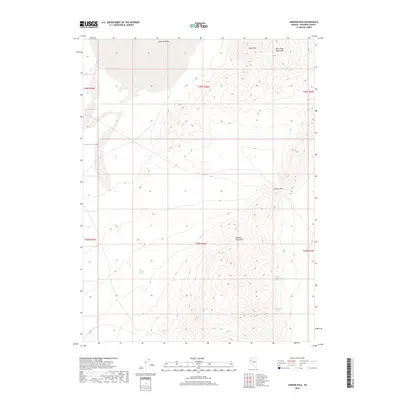 2018 Map of Juniper Pass, 2018 Print