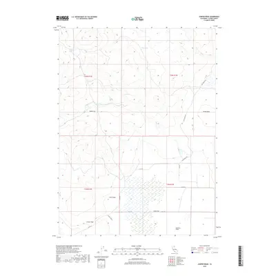 2018 Map of Juniper Ridge, 2018 Print