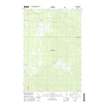 2017 Map of Juniper, 2017 Print