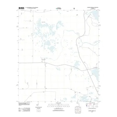 2012 Map of Juniper Springs, 2012 Print
