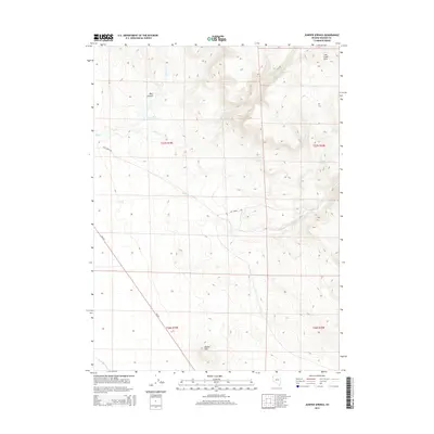 2015 Map of Juniper Springs, 2015 Print
