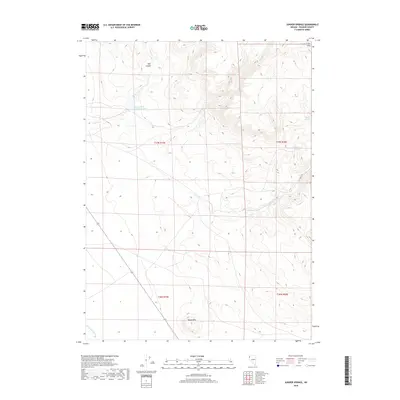 2018 Map of Juniper Springs, 2018 Print
