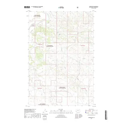 2017 Map of Juniper Spur, 2017 Print